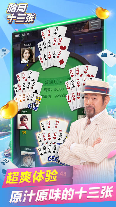 哈局十三张 - 能约局的十三水