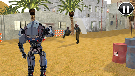 Tiny Robot Spy: Gangster Shooting - Pro