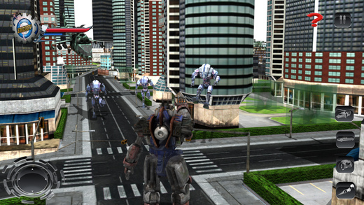 Police Robot - Deadly War: Transform Action - Pro