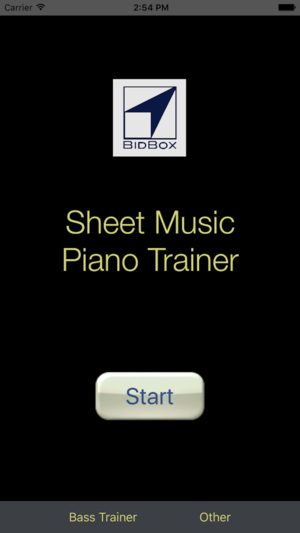 Sheet Music Trainer Piano