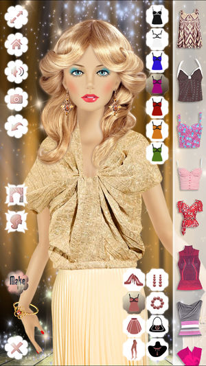 化妆和换装游戏 免费 玩偶芭比 针对女孩的游戏 芭比 免费 2
