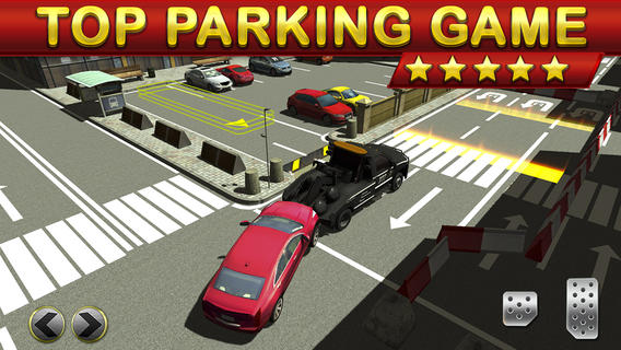 3D Impossible Parking Simulator 2 - Real Police Monster Tow Truck Car Driving School Test Park Sim Racing Games