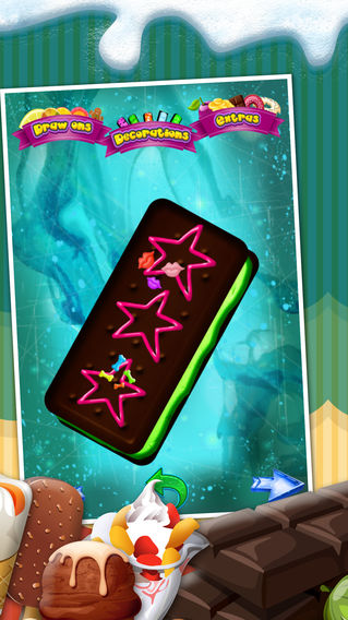 à惊人的冰淇淋机游戏PRO - 创建锥，圣代和甜冰三明治店