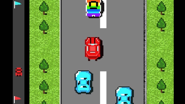 马路英雄与火箭车