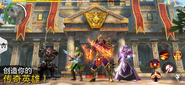 混沌与秩序2：3D MMO RPG在线游戏