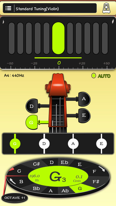 小提琴调音器和节拍器免费 - violin tuner toolkit free