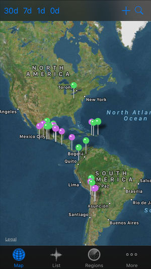 QuakeZones Pro - Earthquake Info With Push Notification