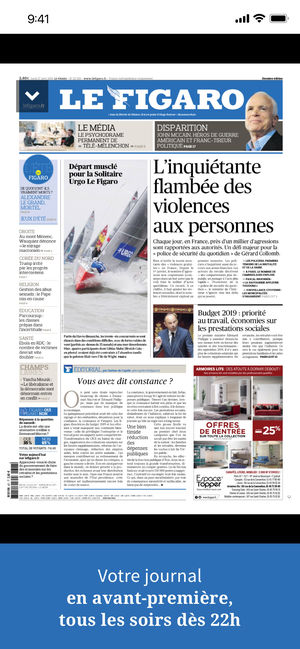 Le Figaro – Journal & Magazines