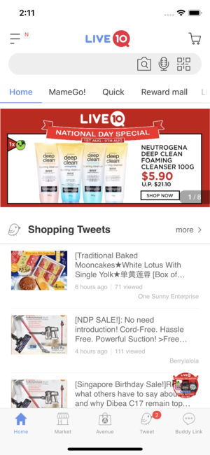 Live10 - Live Shopping & Community Service