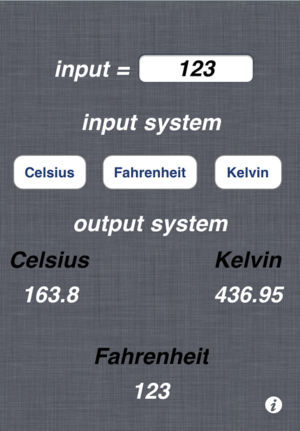 Celsius Kelvin Fahrenheit Converter