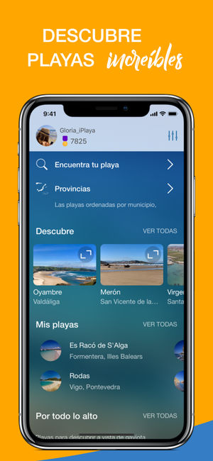 iPlaya+: guía de las playas españolas con el pronóstico del tiempo de la AEMET