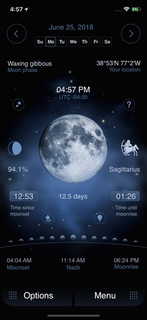 Deluxe Moon Pro - Moon Phases Calendar