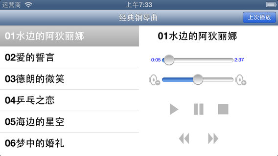 世界经典钢琴曲