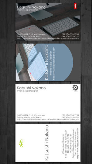 BusinessCardDesigner - 名片制作，创作者，编辑，模板，PDF，AirPrint和电子邮件的功能设计