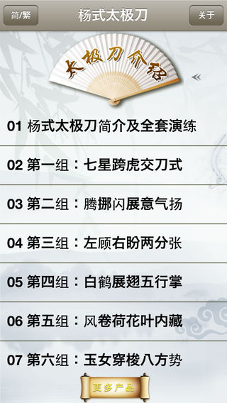 杨式太极刀-36式,武术名家讲解示范