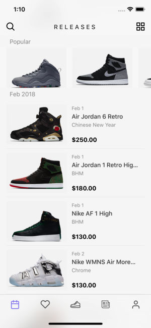 Sneaker Crush - Air Jordan & Nike Release Dates