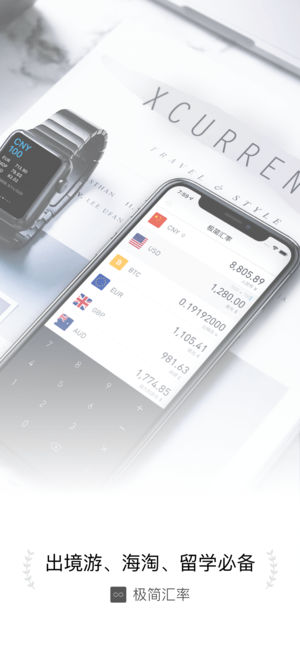 极简汇率 - 极简好用的汇率换算