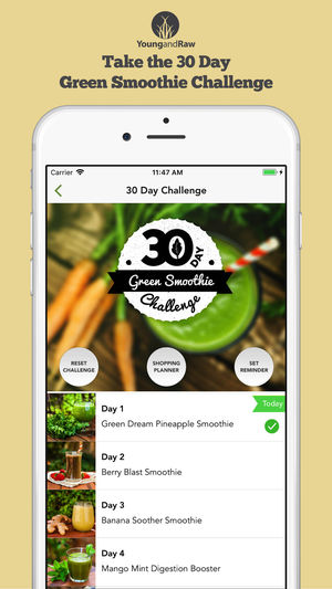 30 Day Green Smoothie Challenge