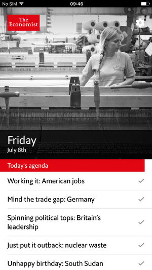 The Economist Espresso - Brief Morning News Update