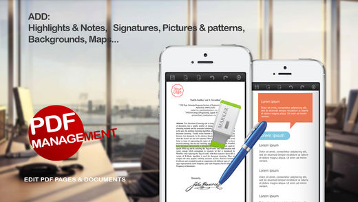 PDF工作室 - 编辑文件，PDF格式转换，添加图片，PDF批注，签署文件