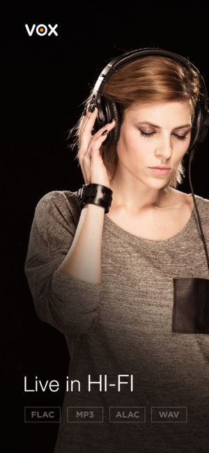 VOX: FLAC Music Player with MP3 & Equalizer