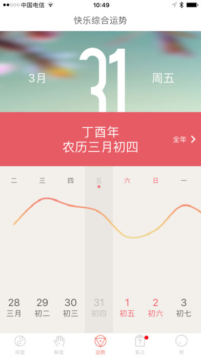 运势日历-运程择吉老黄历农历