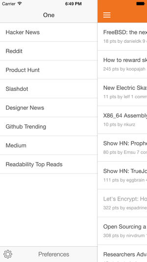 One - One App to read them all